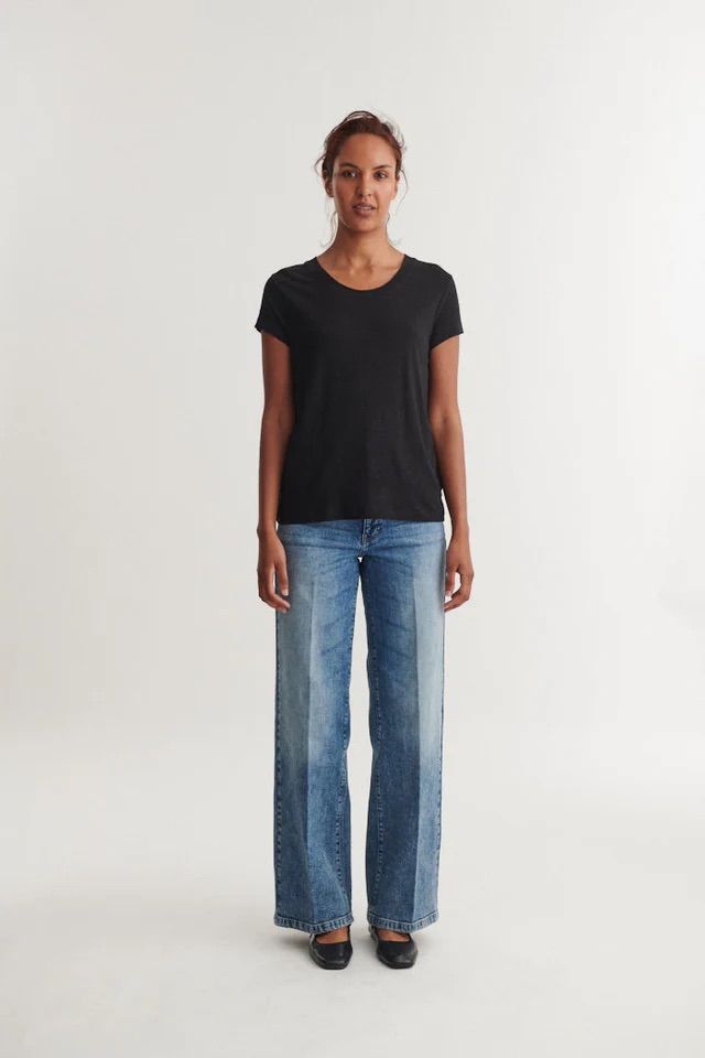 SHIRT ASHLY SS TEE BLACK