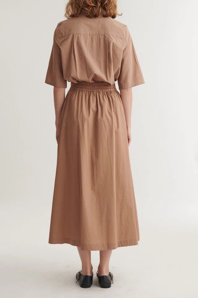ROCK SILJE LONG SKIRT PORTOBELLA