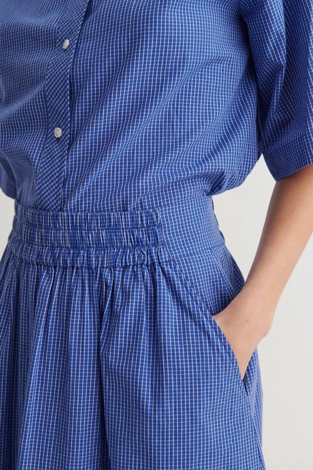 ROCK CHANE SKIRT SODALITE BLUE