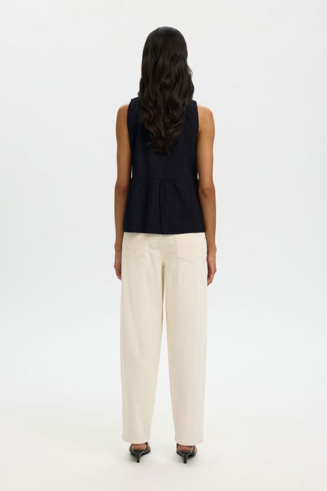 BLUSE 16099799 SLFBLAIR V BLACK