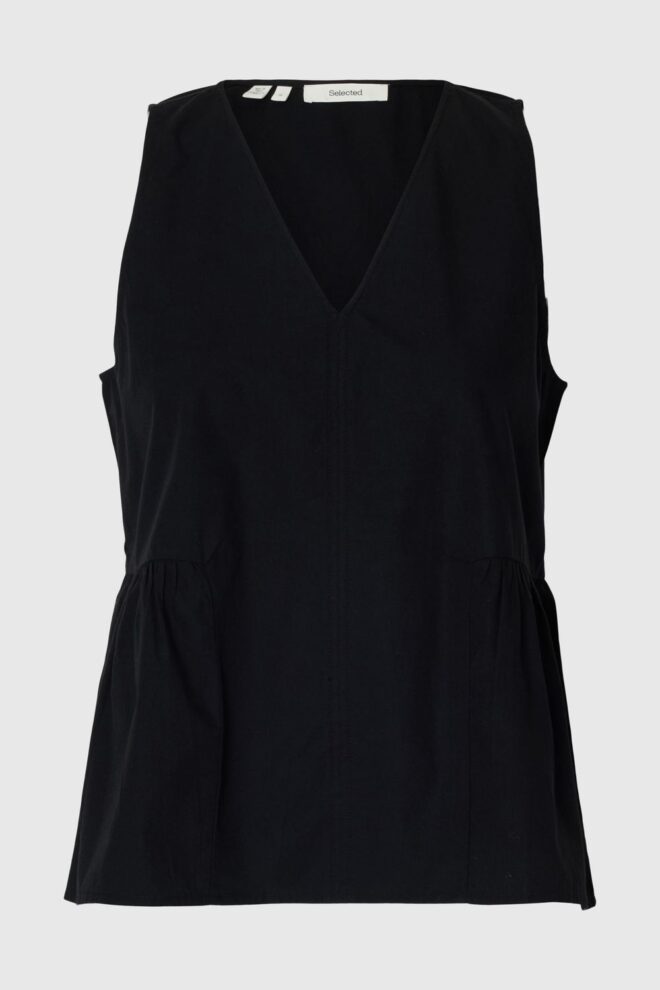BLUSE 16099799 SLFBLAIR V BLACK