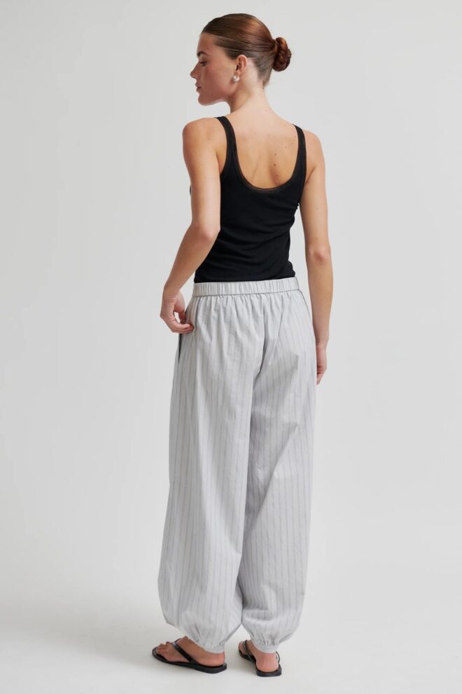 HOSE SARISA TROUSERS CASHMERE BLUE