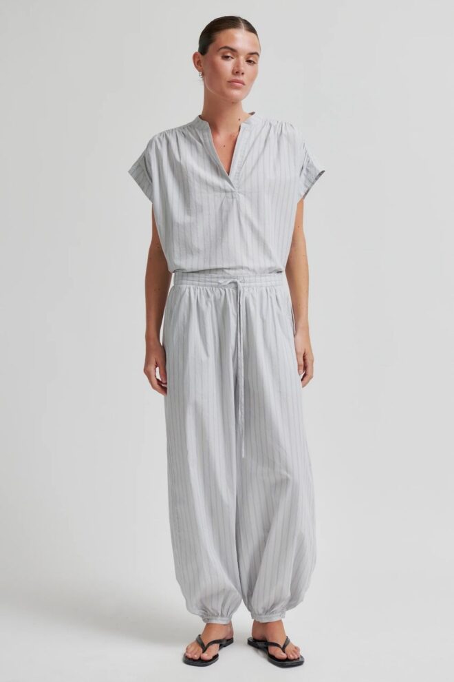 HOSE SARISA TROUSERS CASHMERE BLUE