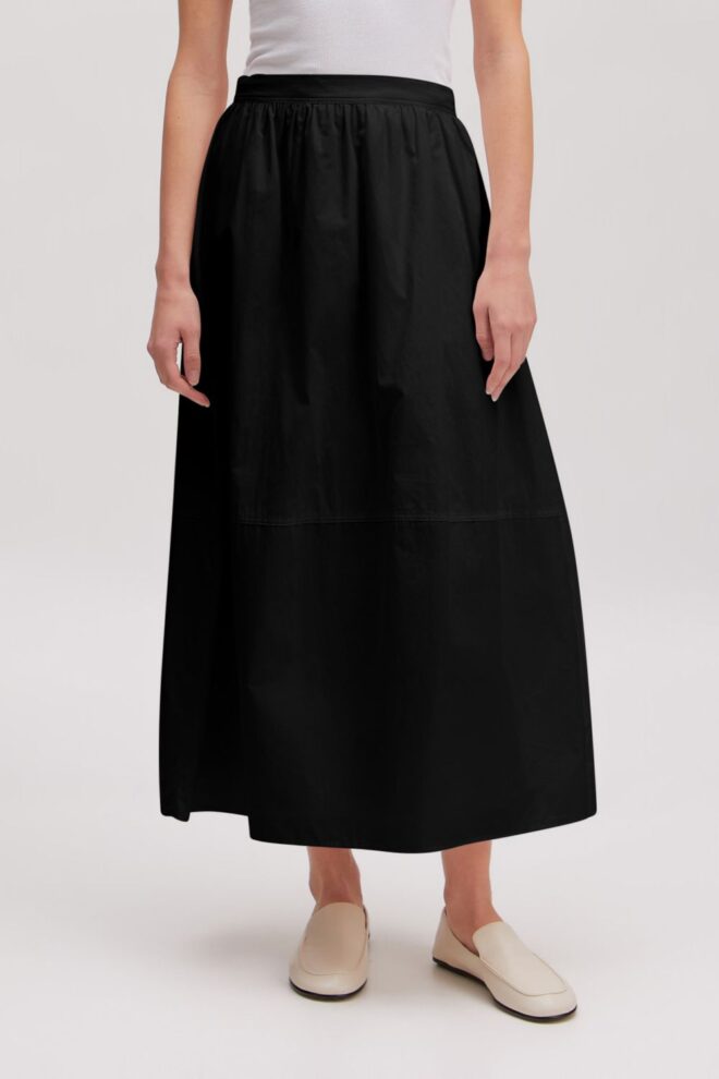 ROCK JULIET BALLON SKIRT BLACK