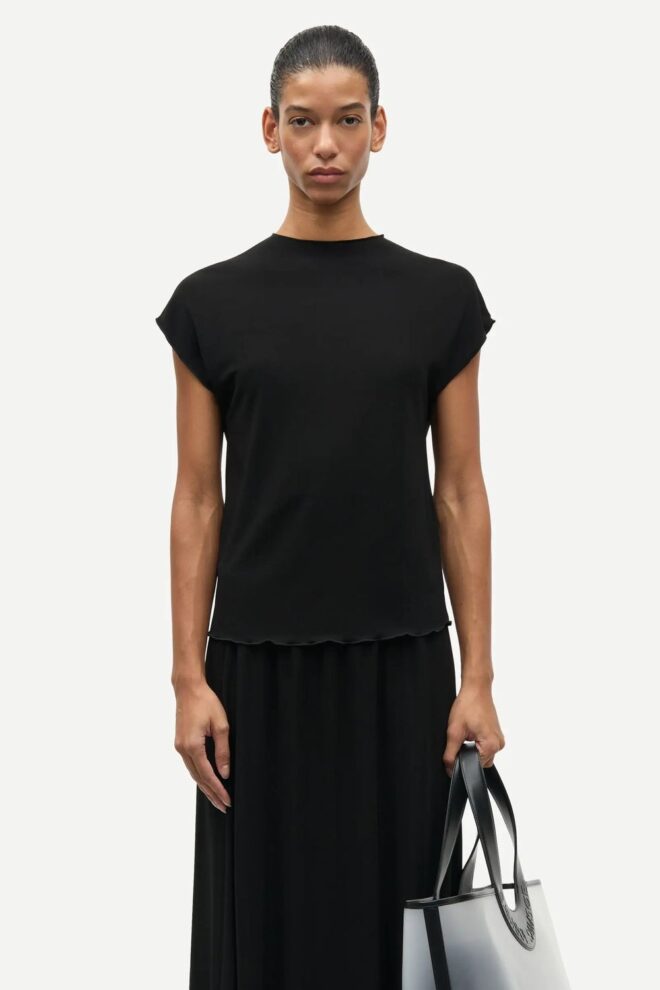SHIRT SAUMI TOP 16113 BLACK