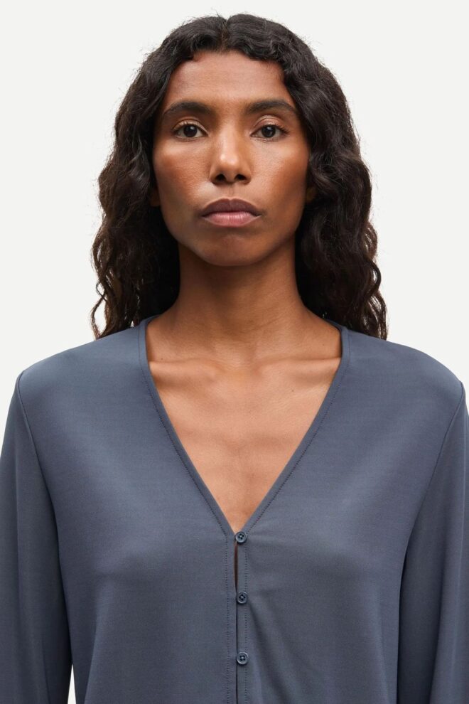 BLUSE SAUMI BLOUSE 16113 OMBRE BLUE