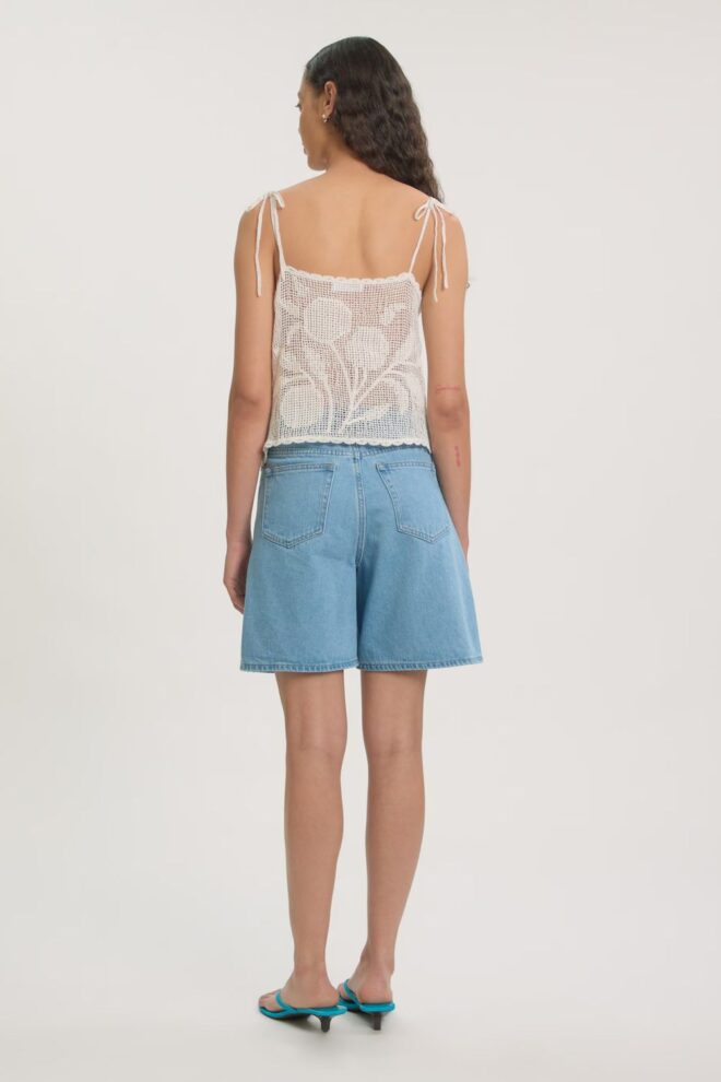 SHIRT NILO CROCHET TOP WHITE