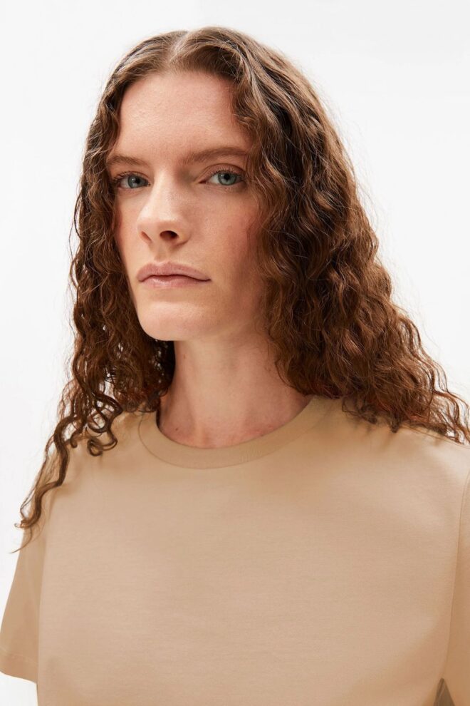 SHIRT 30006877 LUALAA 3231 TRUE CAMEL