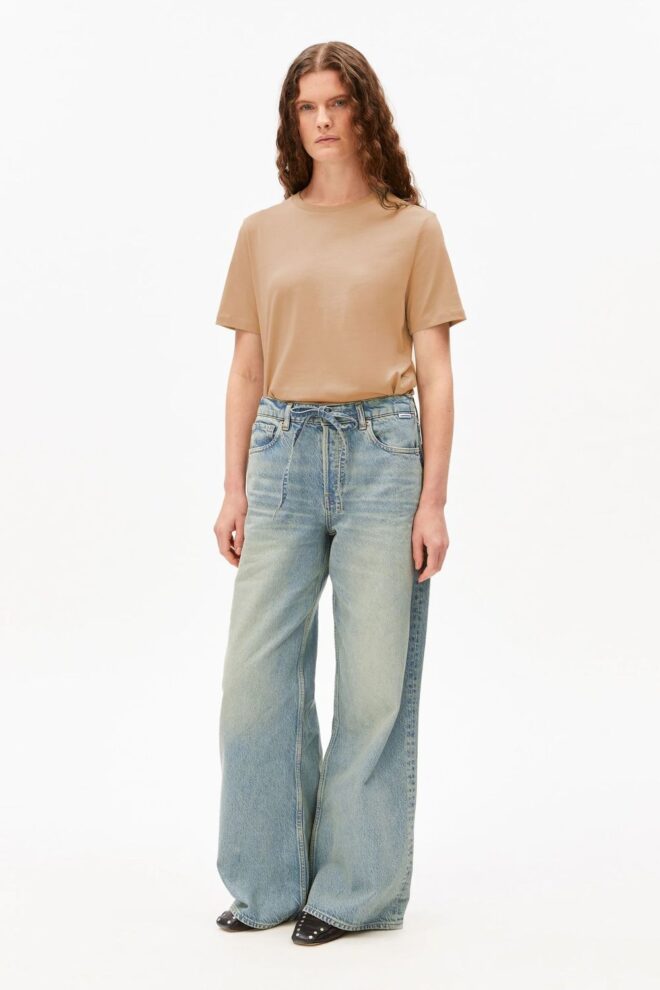 SHIRT 30006877 LUALAA 3231 TRUE CAMEL