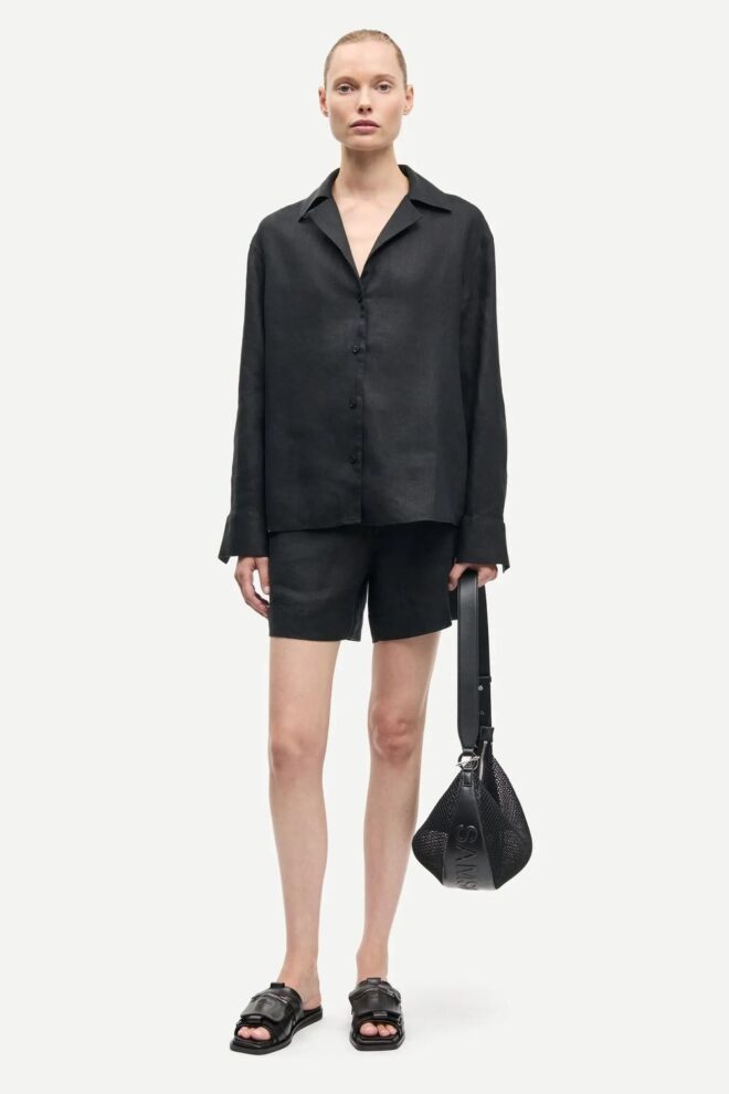 SHORT SAIBEN SHORTS 16047 BLACK