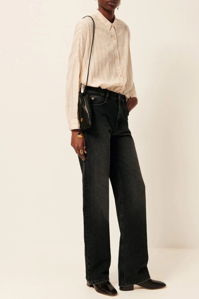BLUSE BOTAN SANDBLACK