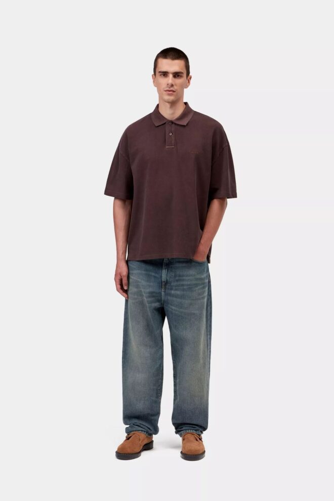 JEANS AARON PANT BLUE WORN USED