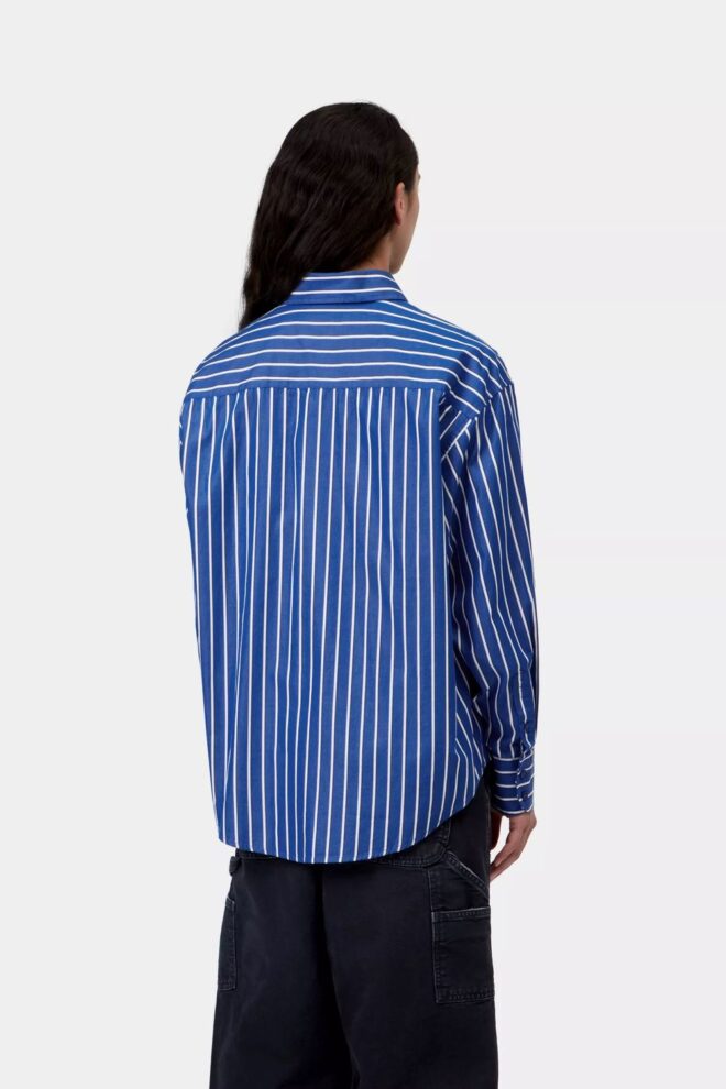 BLUSE W´ L/S GOWAN SHIRT STRIPE