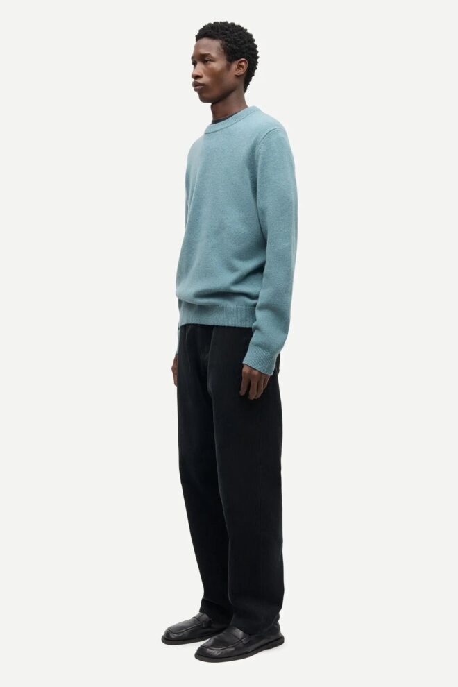 PULLOVER ISAK KNIT SWEATER 15010 STROMY SEA