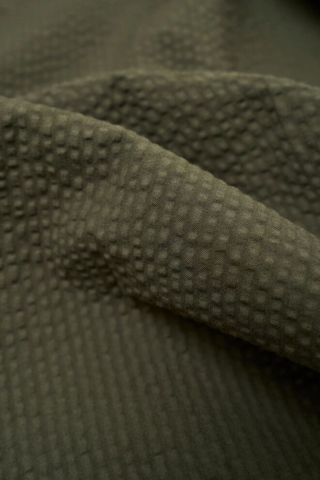 HOSE PLEATED TRACK PANT OLIVE