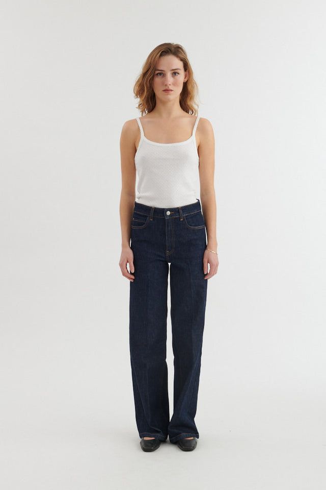 TOP ARENSE STRAP TOP WHITE