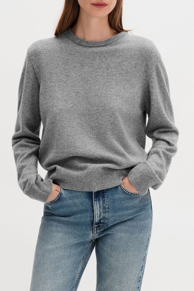 PULLOVER 32548 SOFT WOOL CREW 2751 GREY