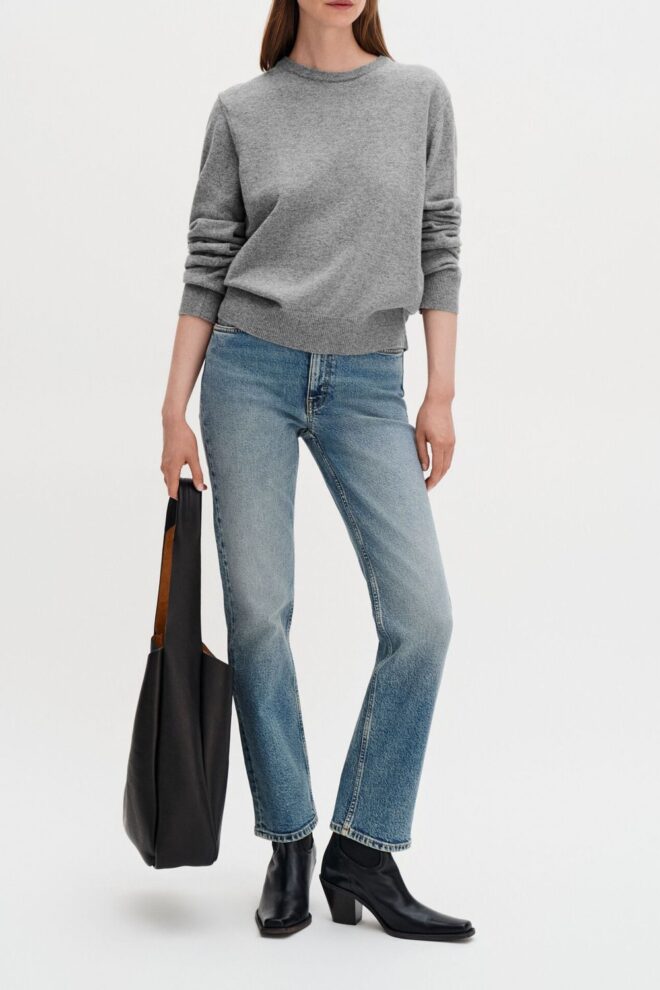 PULLOVER 32548 SOFT WOOL CREW 2751 GREY