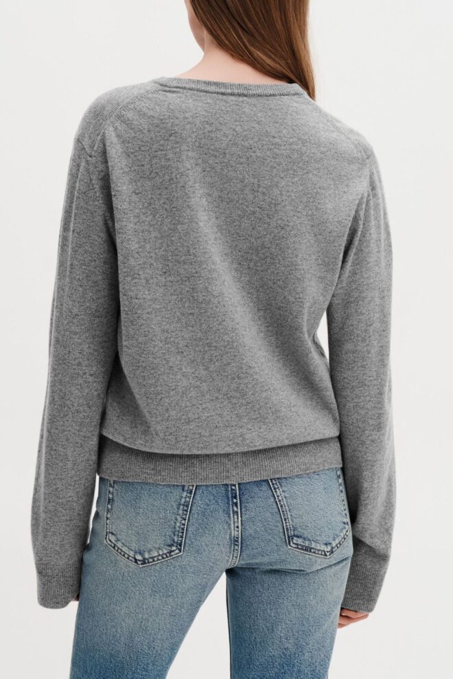 PULLOVER 32548 SOFT WOOL CREW 2751 GREY