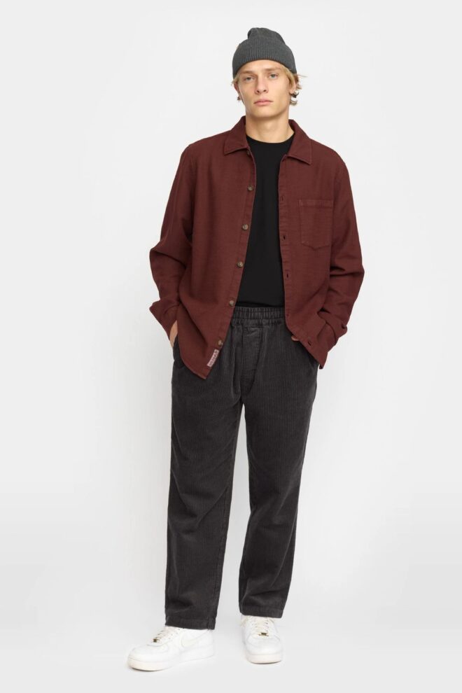 HEMD 3997 DARKBURGUNDY