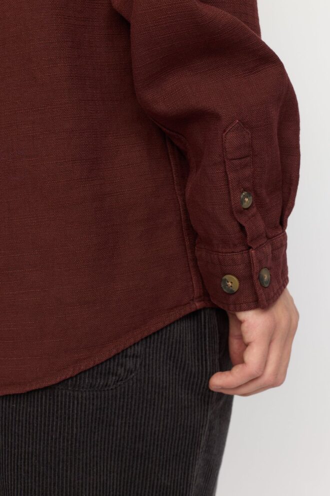 HEMD 3997 DARKBURGUNDY
