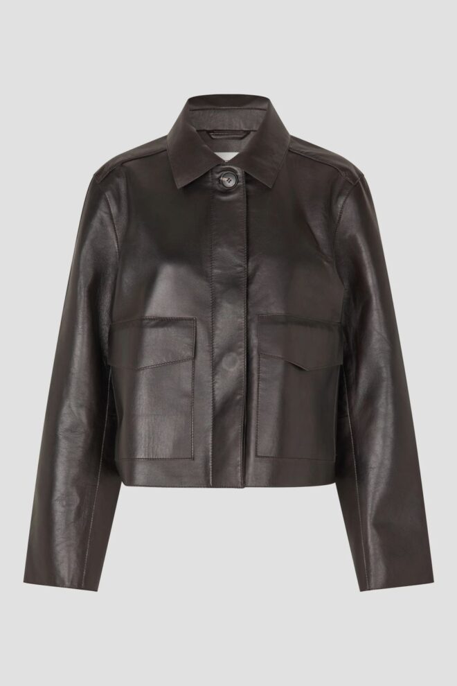 LEDERJACKE EZAY LEATHER JACKET BLACK