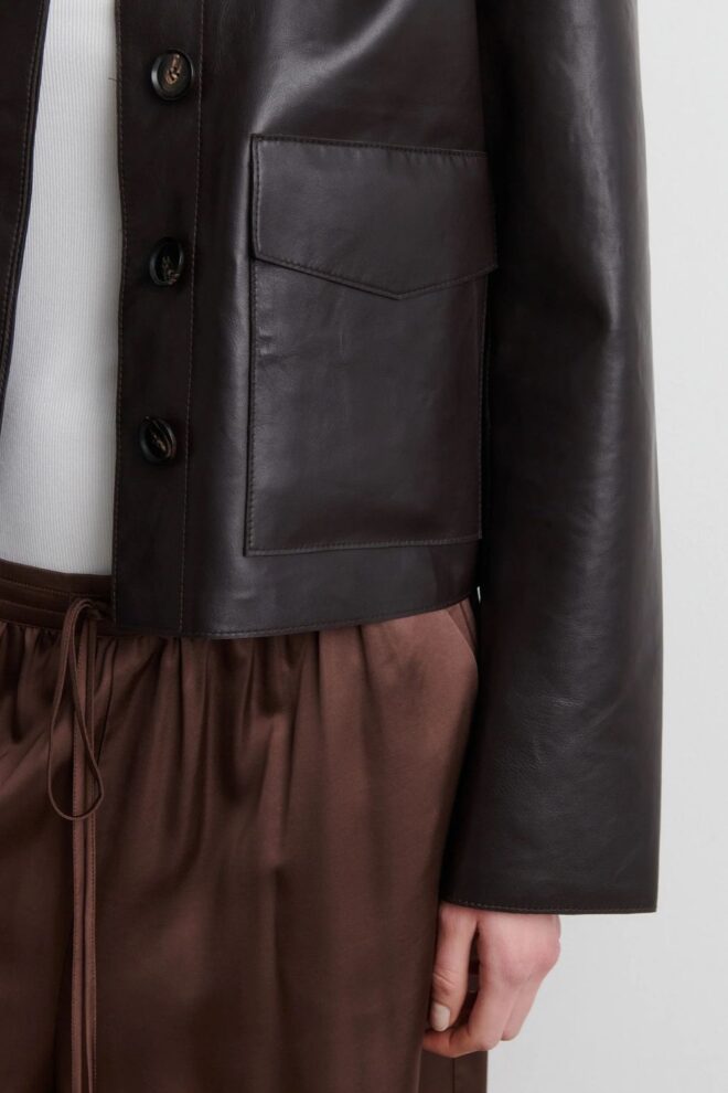 LEDERJACKE EZAY LEATHER JACKET BLACK