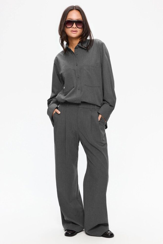 BLUSE 331709 AMBEL MID GREY
