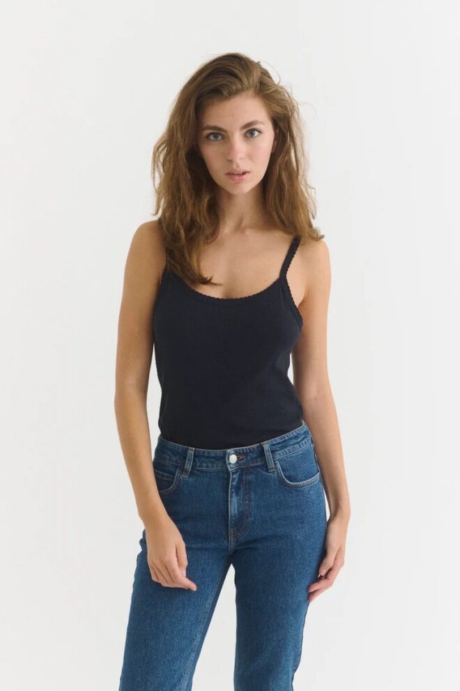 SHIRT ARENSE TOP BLACK