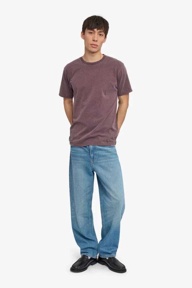SHIRT CLASSIC ORGANIC TEE FADED GRAPE