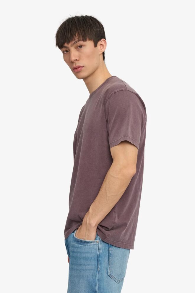 SHIRT CLASSIC ORGANIC TEE FADED GRAPE