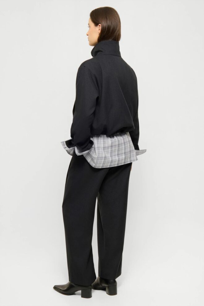 BLUSE ENYA BLACK MELANGE