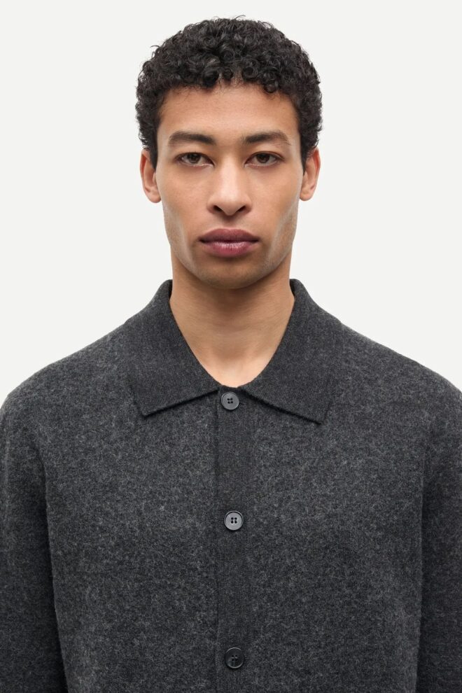 WESTE SARICHARD CARDIGAN 15561 GREY