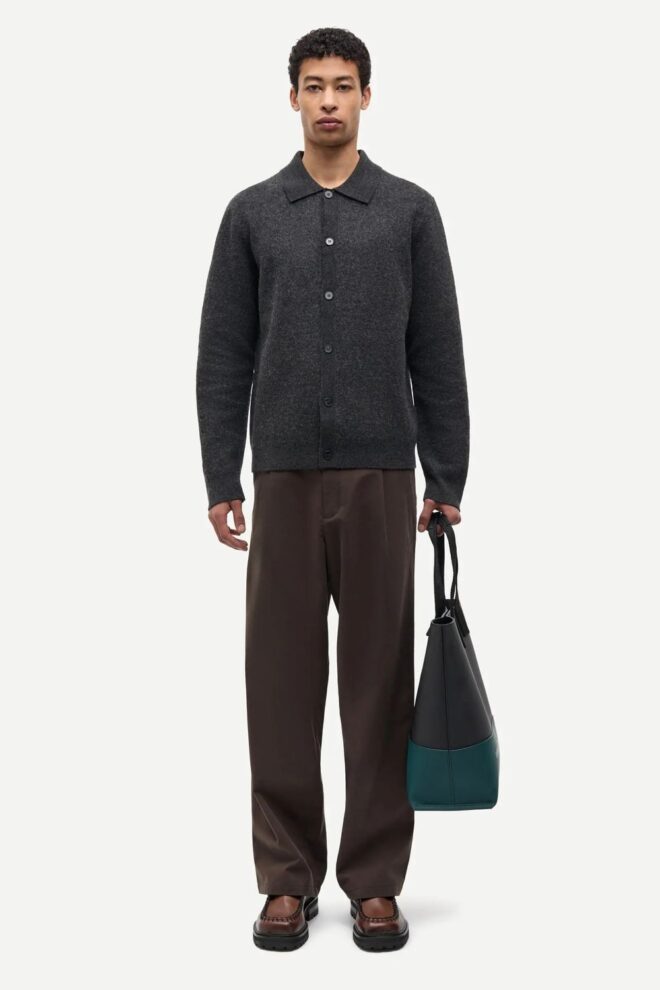 WESTE SARICHARD CARDIGAN 15561 GREY