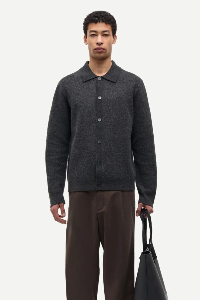 WESTE SARICHARD CARDIGAN 15561 GREY