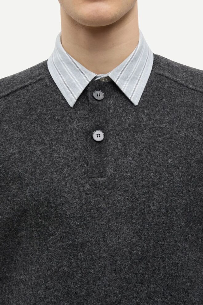 PULLOVER SARICK SWEATER 15561 GREY