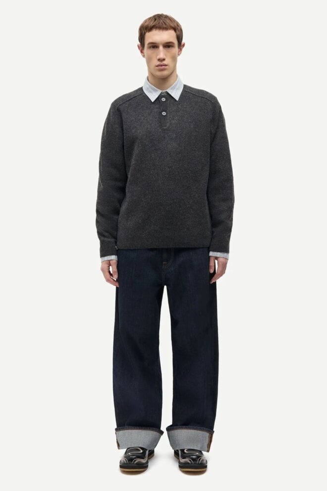 PULLOVER SARICK SWEATER 15561 GREY