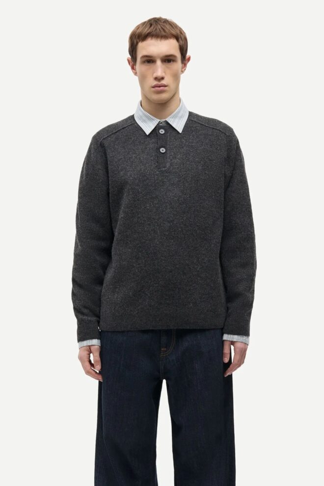 PULLOVER SARICK SWEATER 15561 GREY