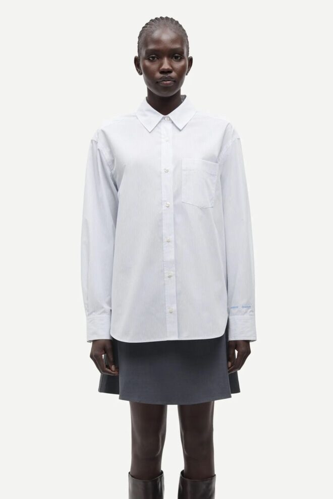BLUSE SALOVA POCKET SHIRT 15756 PINSTRIPE