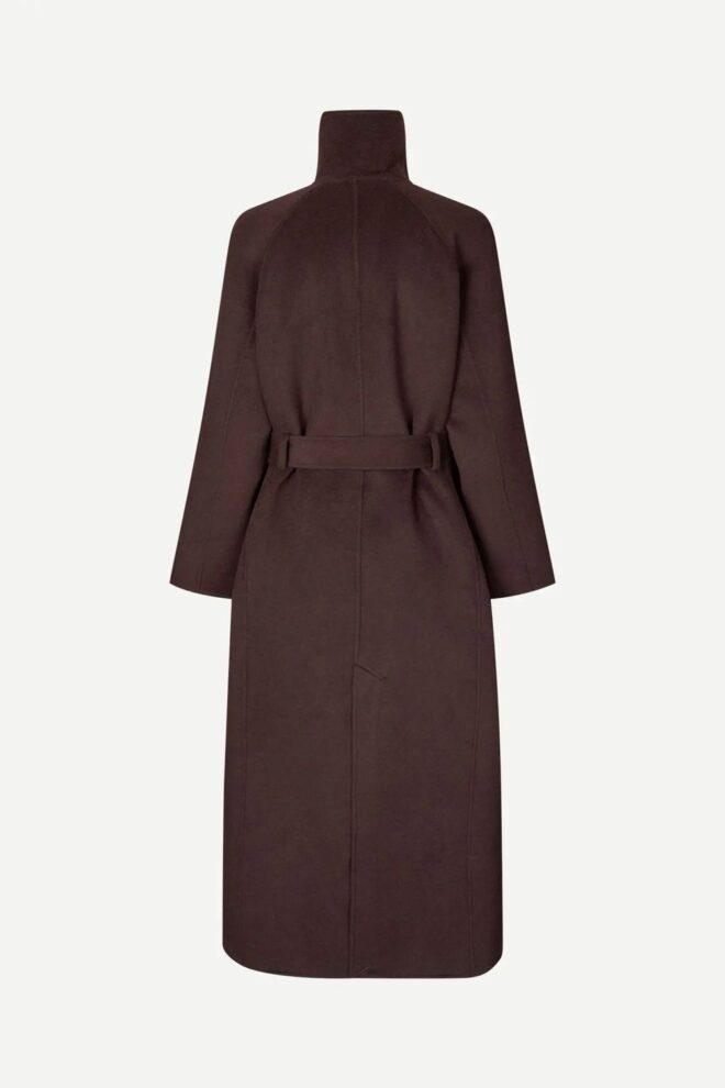 MANTEL SAHANNE COAT 15772 BLACK COFFEE