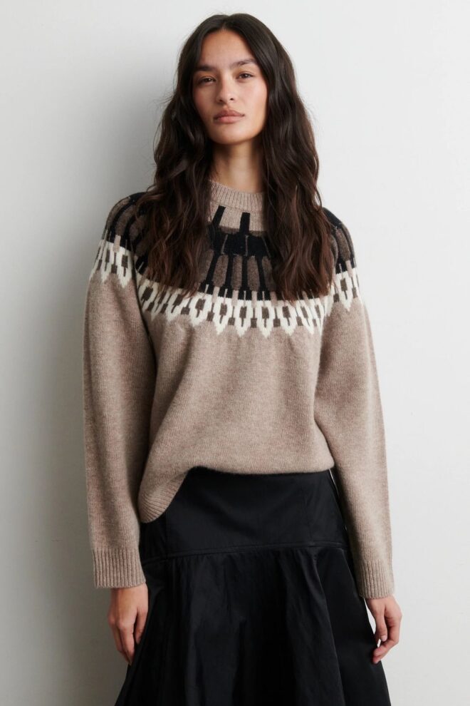 PULLOVER ARLO KNIT O-NECK