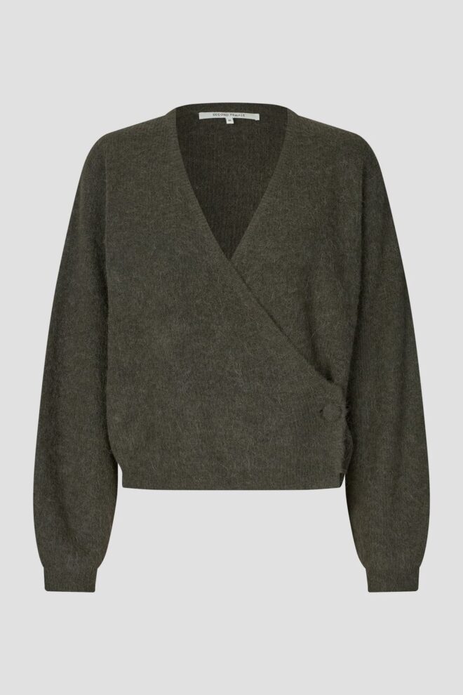 PULLOVER GABBY WRAP KNIT