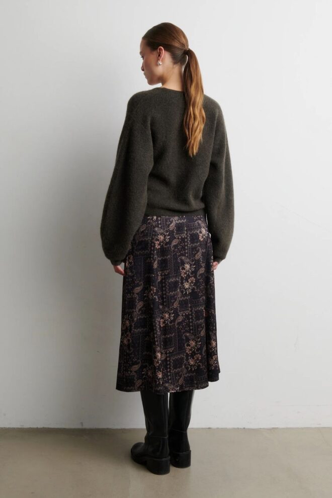 PULLOVER GABBY WRAP KNIT