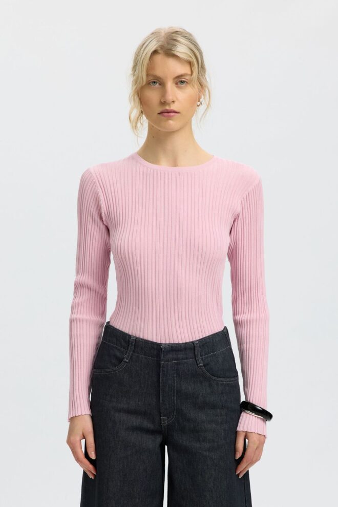 PULLOVER 16101990 SLWTOLEDO LS KNIT