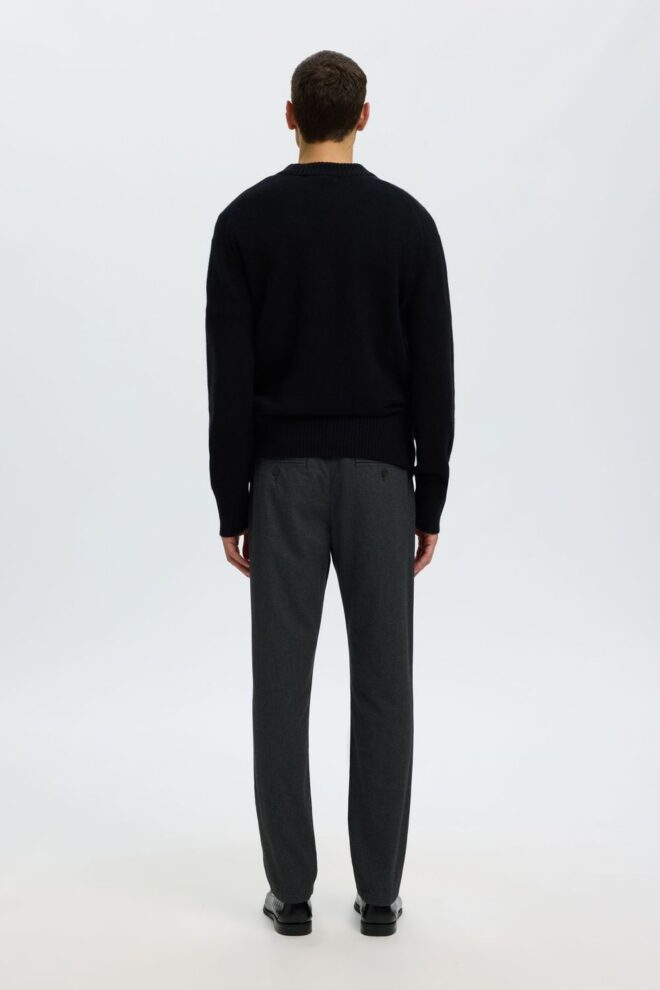 HOSE 16090139 SLMMILES BRUSHED DARK GREY