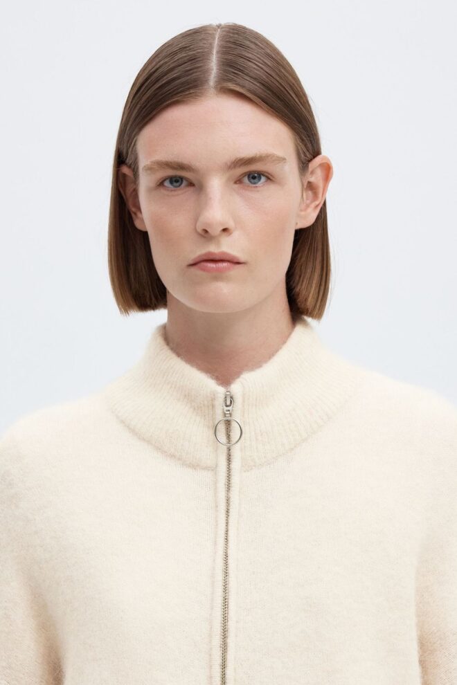 WESTE 16091220 SLWSIA ZIPPER CARDIGAN
