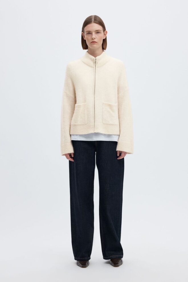 WESTE 16091220 SLWSIA ZIPPER CARDIGAN
