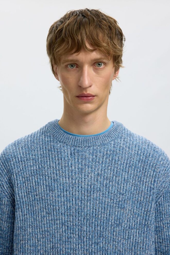 PULLOVER 16098367 SLMTILUM BLUE HORIZON