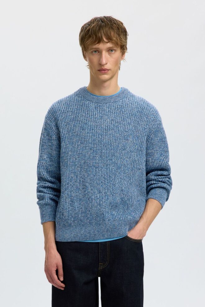 PULLOVER 16098367 SLMTILUM BLUE HORIZON