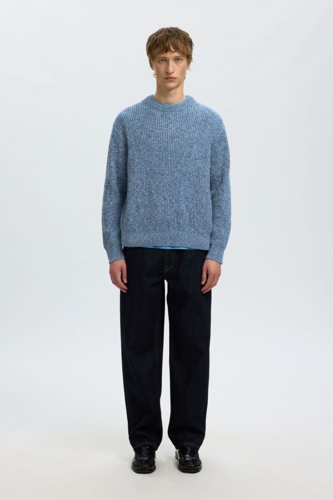 PULLOVER 16098367 SLMTILUM BLUE HORIZON